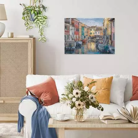Puzzle 1000 Teile - Burano in Italien