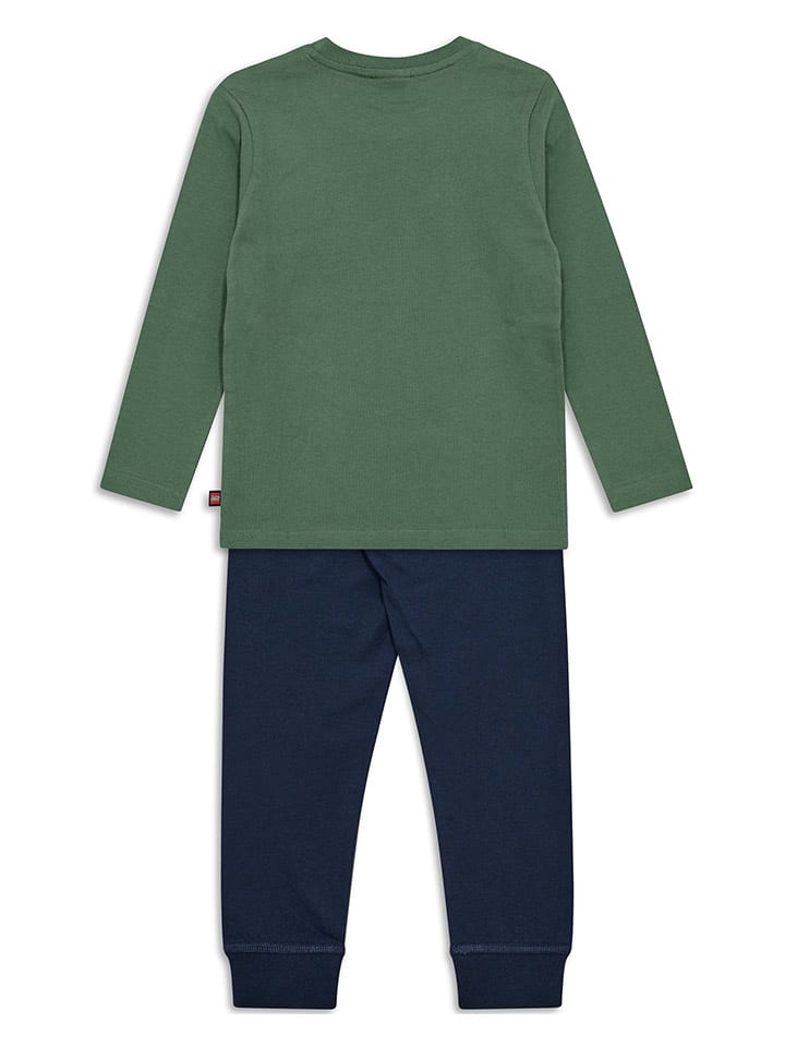LEGO Pyjama in Grün/ Dunkelblau günstig kaufen