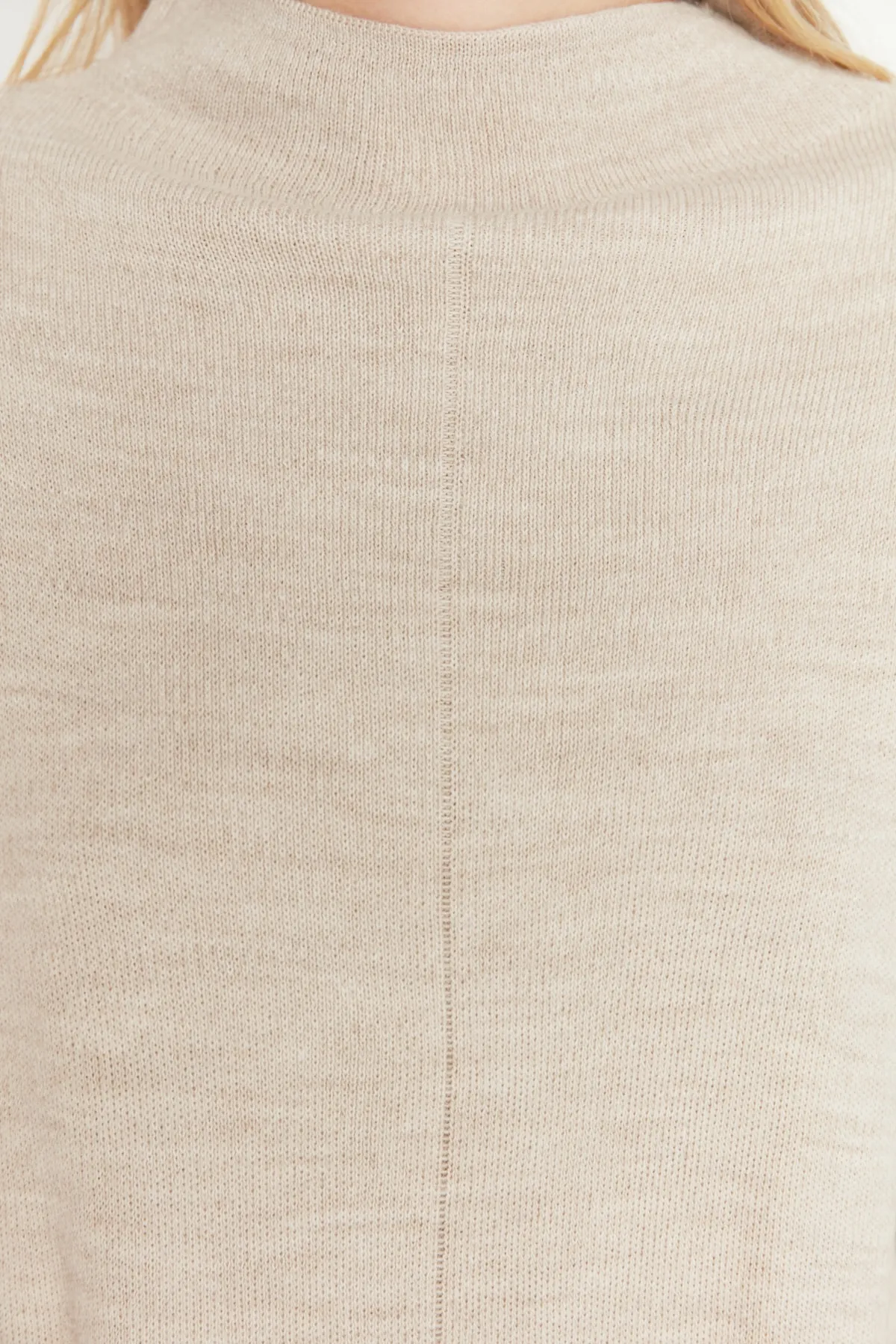 Trendyol Collection  Beiges Strickoberteil und -unterteil im Set mit normaler Hose TWOAW21AU0060
