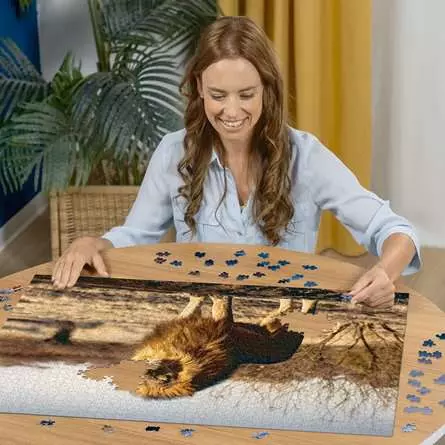 Puzzle 1500 Teile - Lion, King of the Animals