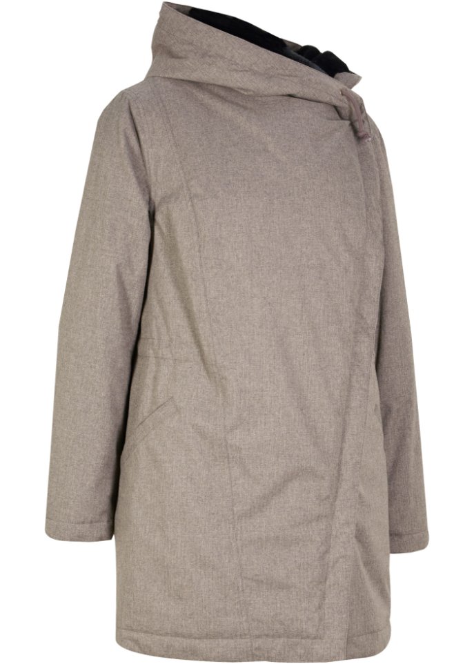 Funktions-Parka mit Teddyfleece