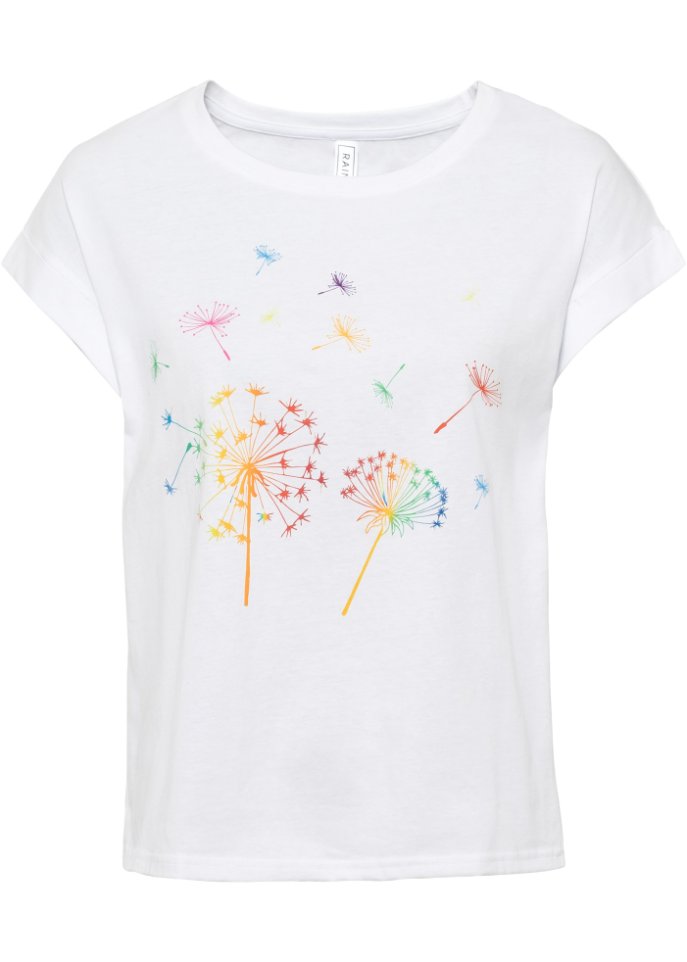 T-Shirt mit floralem Print