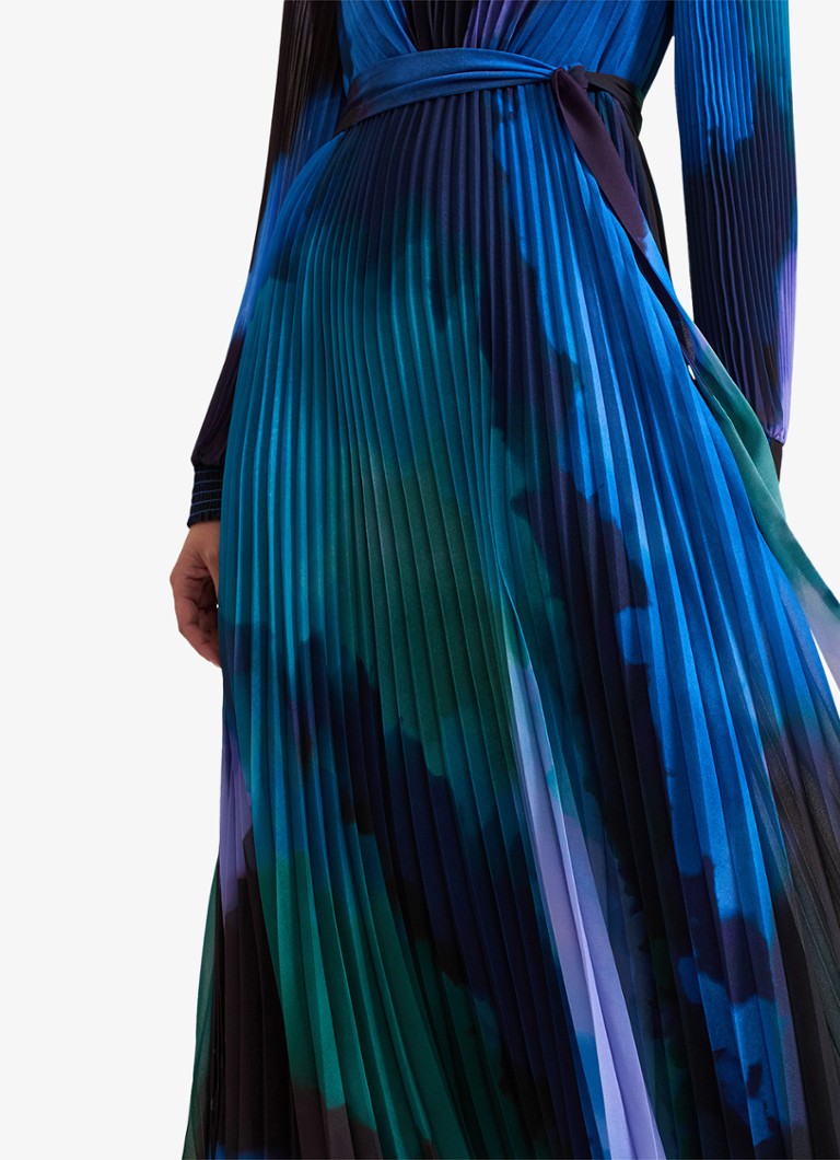 Vestido midi Sophie de Phase Eight con cinturón plisado