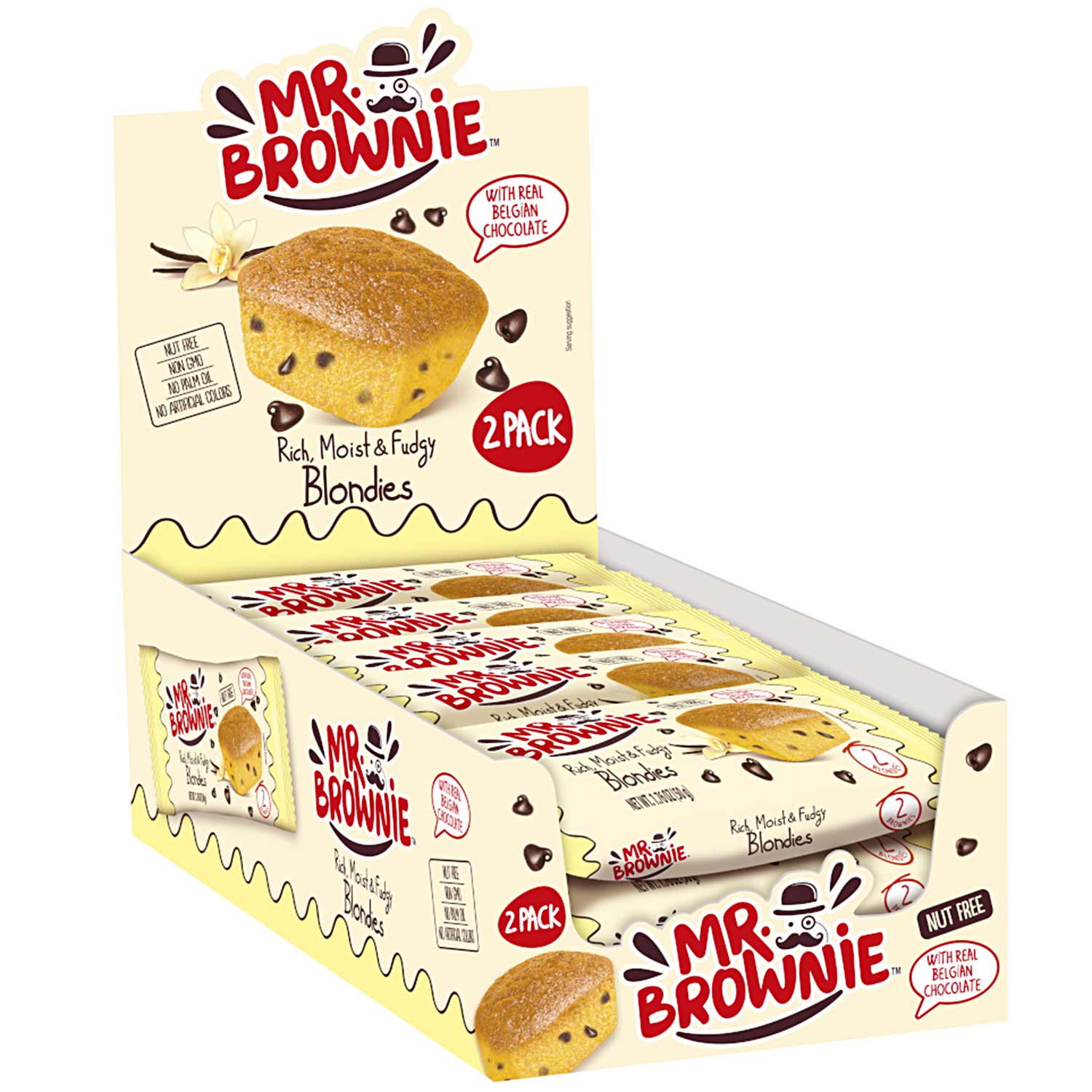 Mr. Brownie Blondies 2x25g