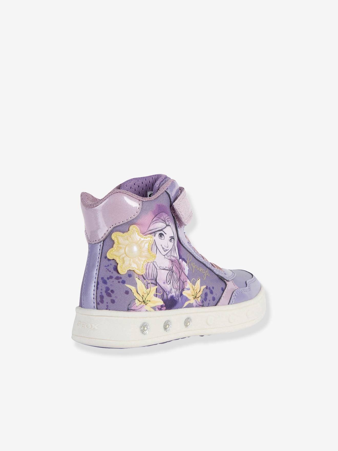 Baskets Mid fille Skylin GEOX® lilas