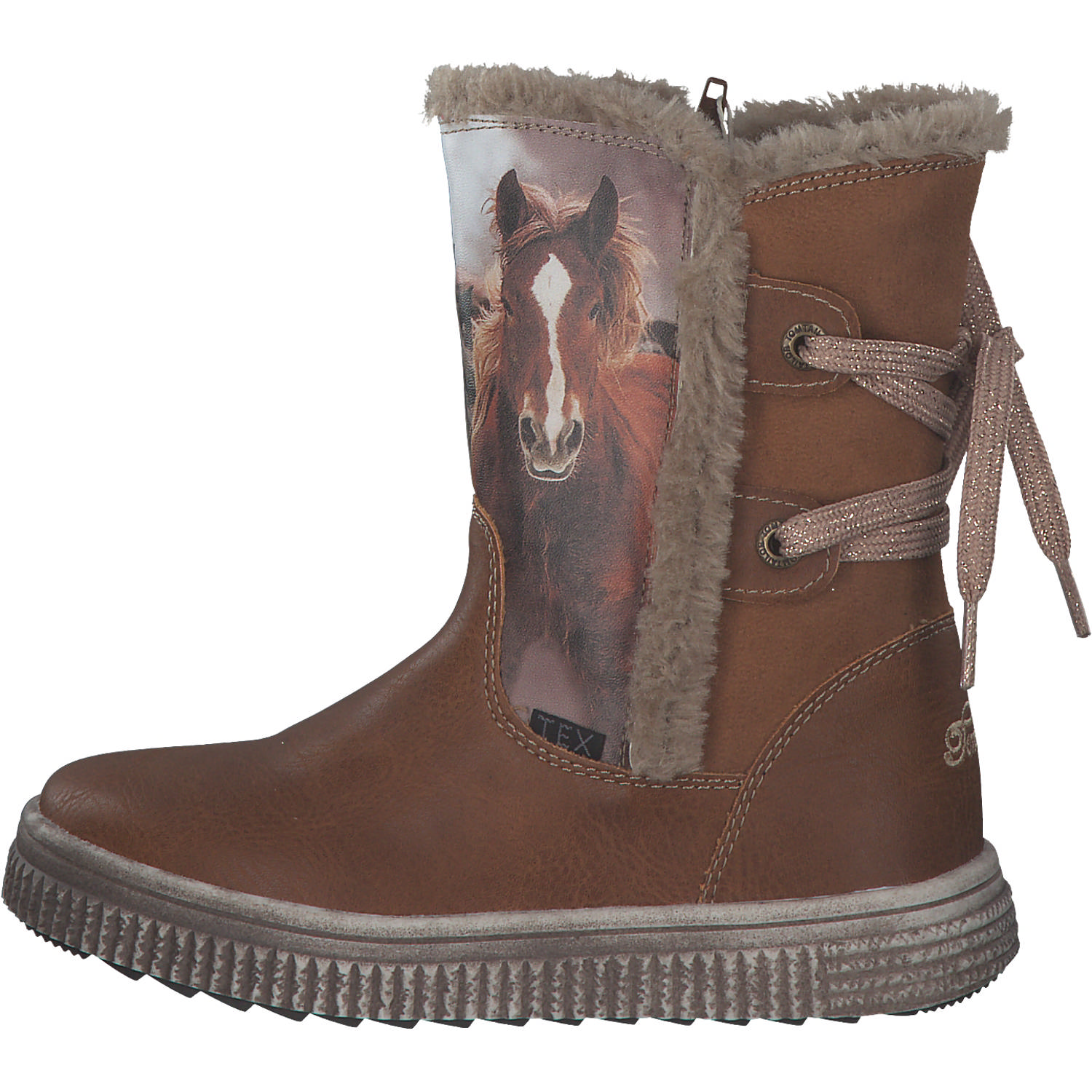 Tom Tailor 2174102, Stiefeletten (Kinder), Kinder, Braun