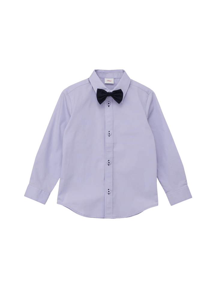 s.Oliver Hemd langarm in Lila günstig kaufen