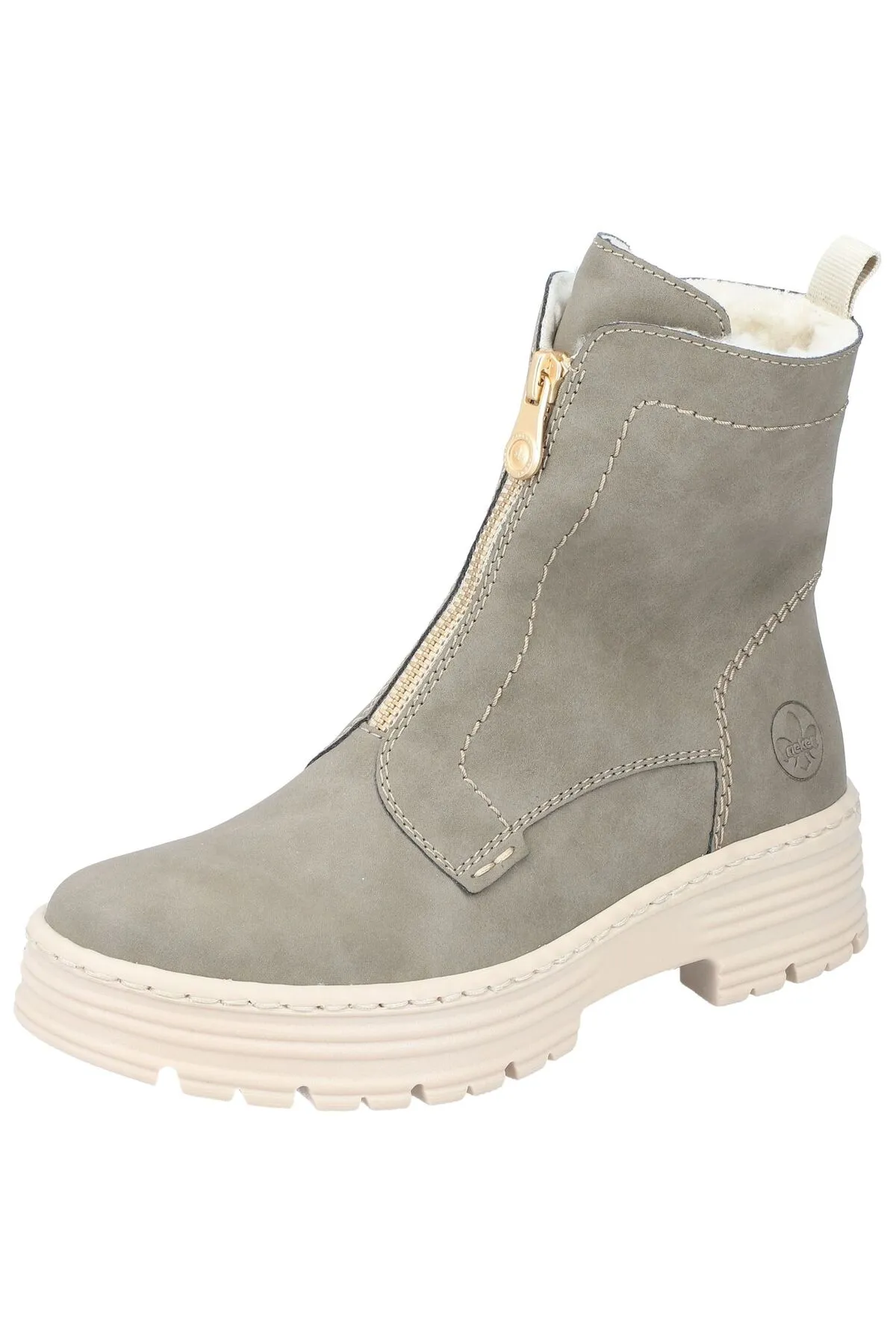 Rieker  Stiefelette - Grün - Blockabsatz