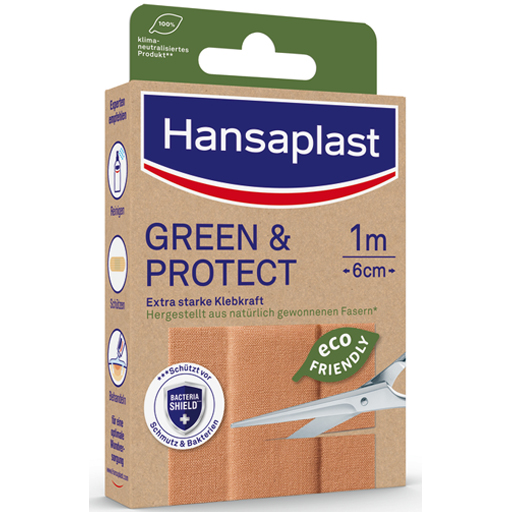 HANSAPLAST Green & Protect Pflaster 6 cmx1 m  1 St  Pflaster