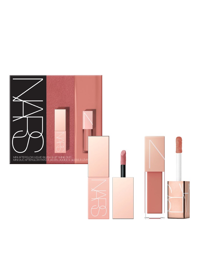 NARS Mini Afterglow Liquid Blush & Lip Shine Duo - matkakokoinen meikkisetti
