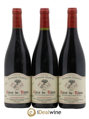 Côtes du Rhône Charvin (Domaine)  2010 - Lot de 3 Bouteilles