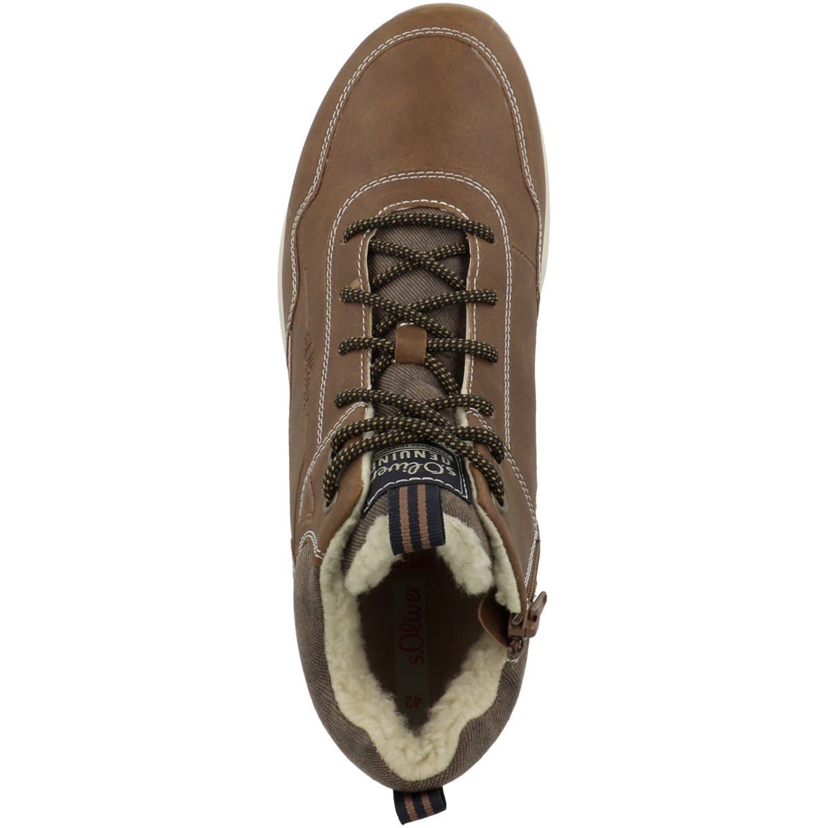 s.Oliver 5-16252-29 Sneaker mid braun