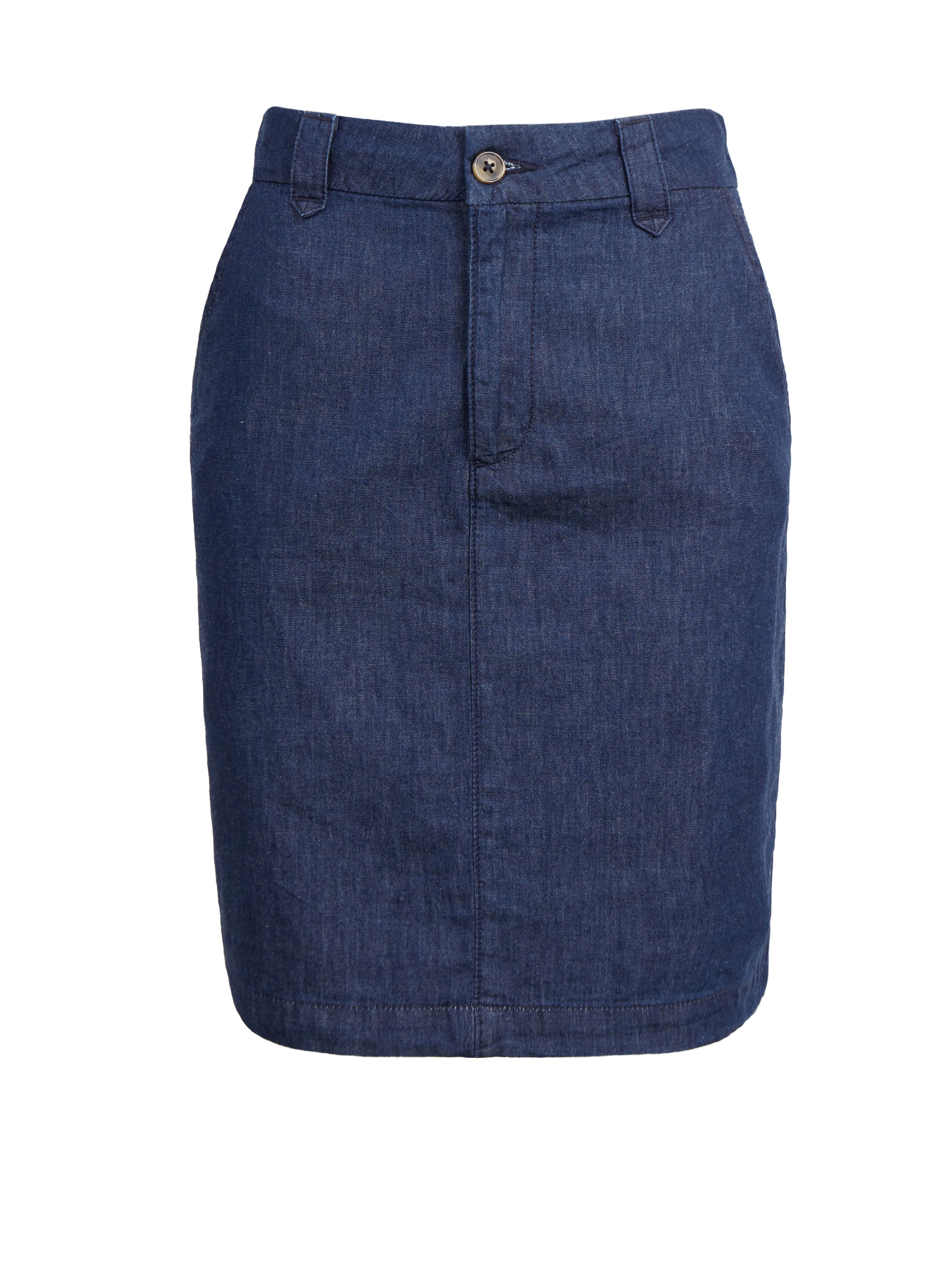 Dunkelblauer Damen-Jeansrock ORSAY