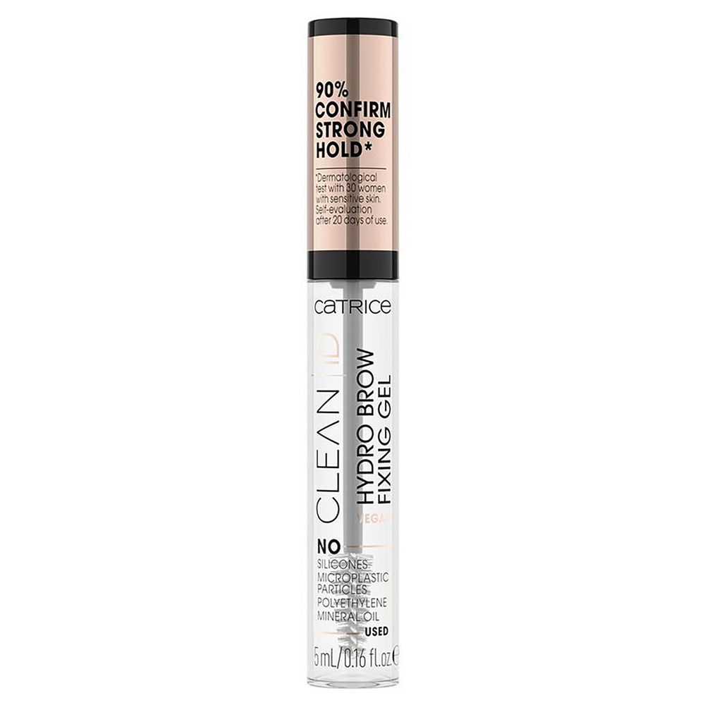 catrice Clean ID Hydro Brow Fixing Gel gel sourcils fixateur 010 Transparent Gel Sourcils