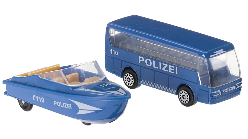 Müller - Toy Place - City Team Set - 5 Fahrzeuge, 3-fach sortiert, 1 Stück