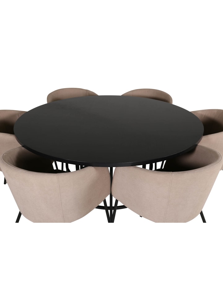 ebuy24 Essgruppe Copenhagen 1 Khaki 140 x 140 cm günstig kaufen onesize
