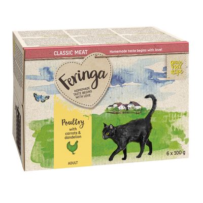 Sparpaket Feringa Classic Meat Menü Schale 48 x 100 g