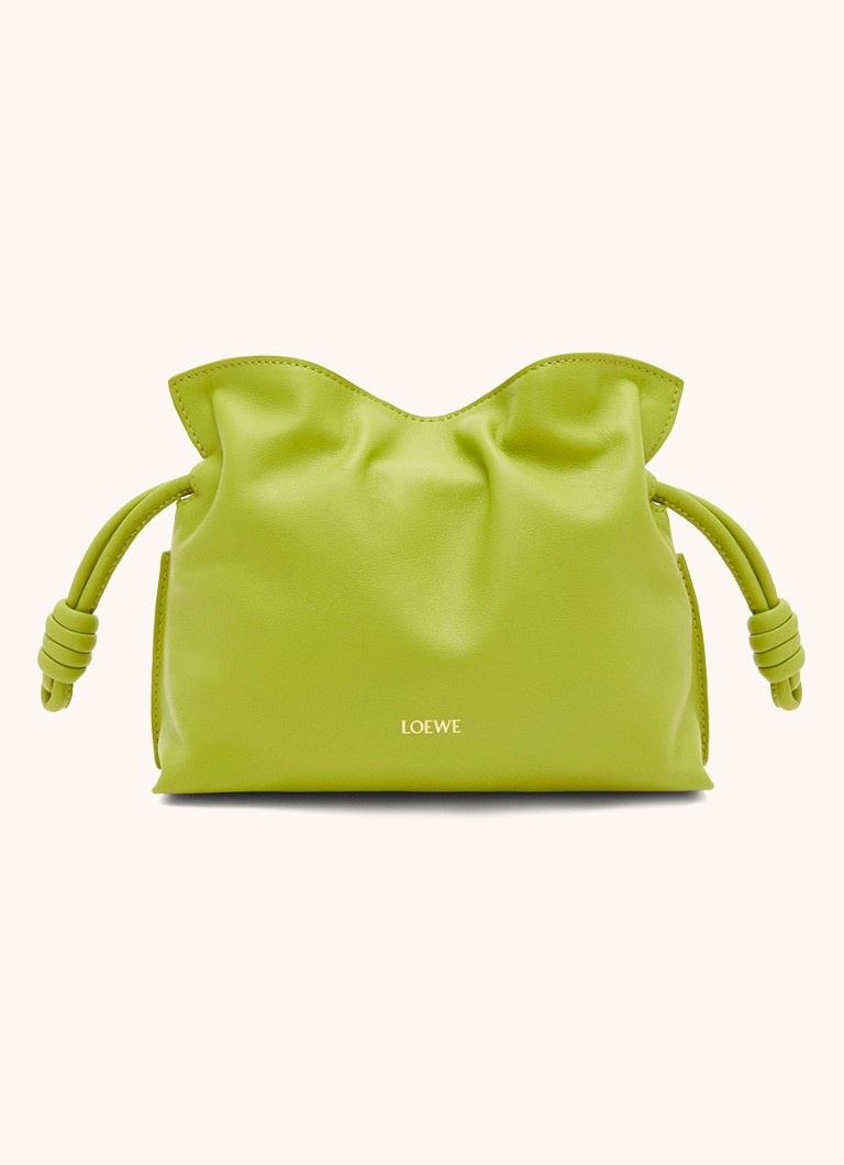 LOEWE Flamenco Mini sajūga soma no teļa ādas