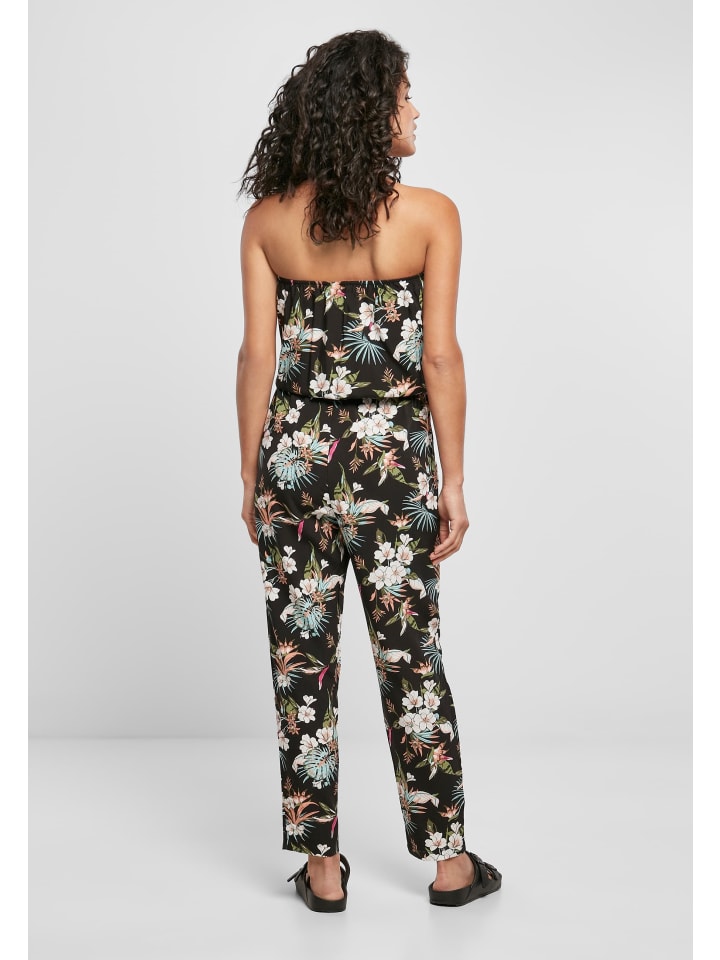 Urban Classics Urban Classics Jumpsuits in black tropical günstig kaufen