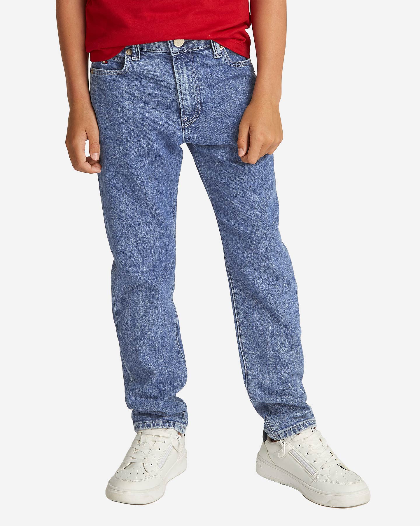 Nohavice Tommy Hilfiger Modern Straight Jr KB0KB09328-1BJ