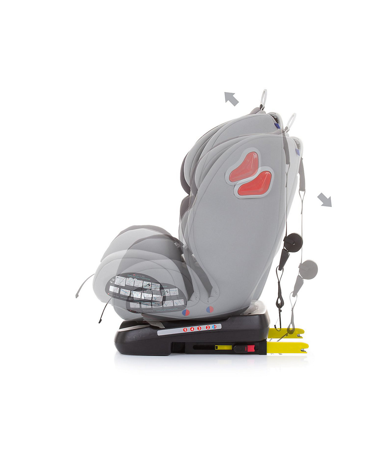 Kindersitz Journey Gruppe 0+/1/2/3 (0 - 36 kg) Isofix Kindersitze