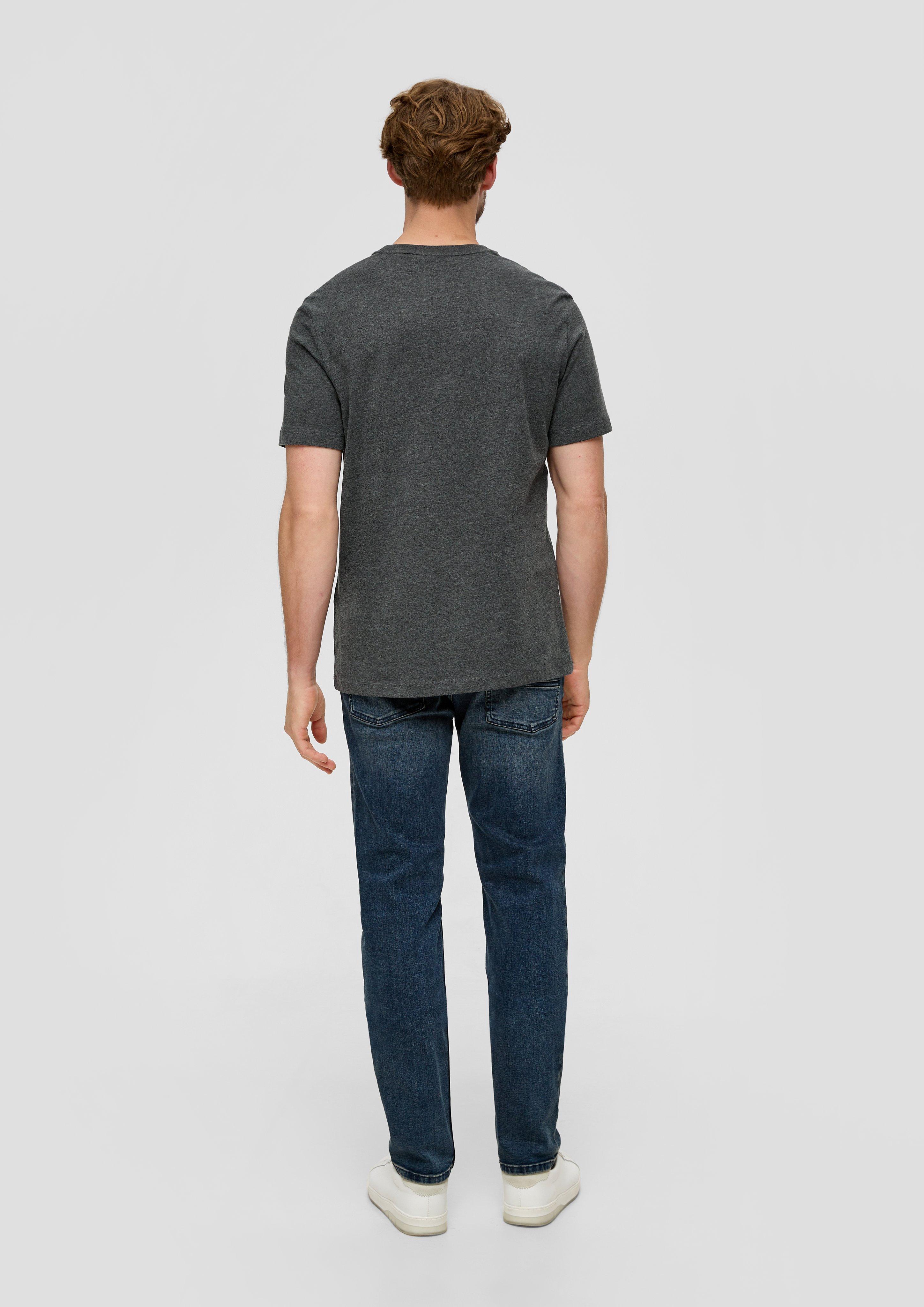 Baumwollshirt mit Frontprint  2138665-98D1