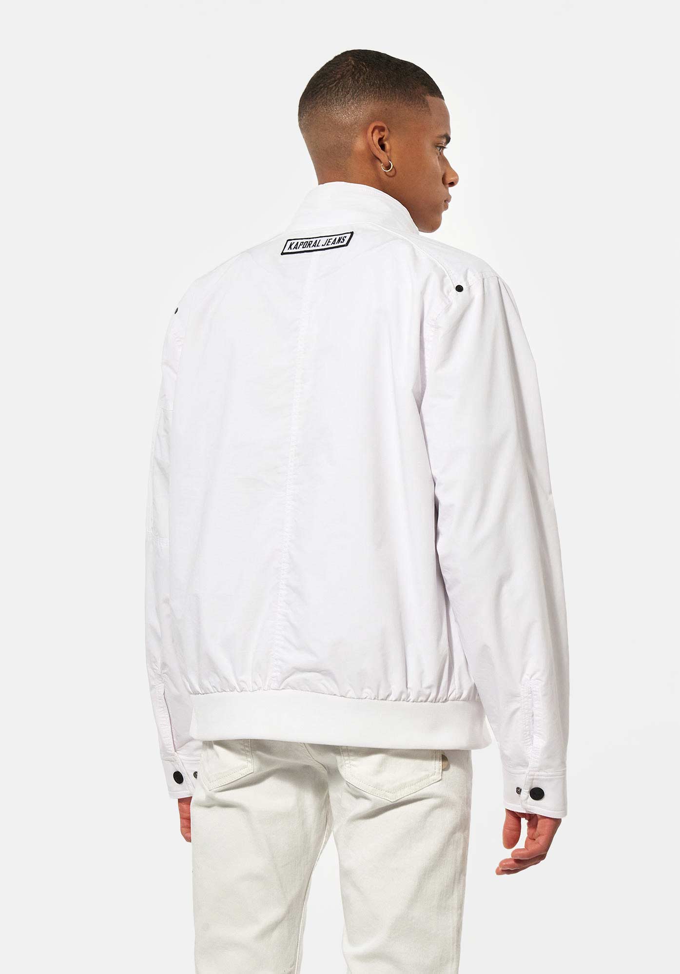 NIPON  Blouson blanc Homme