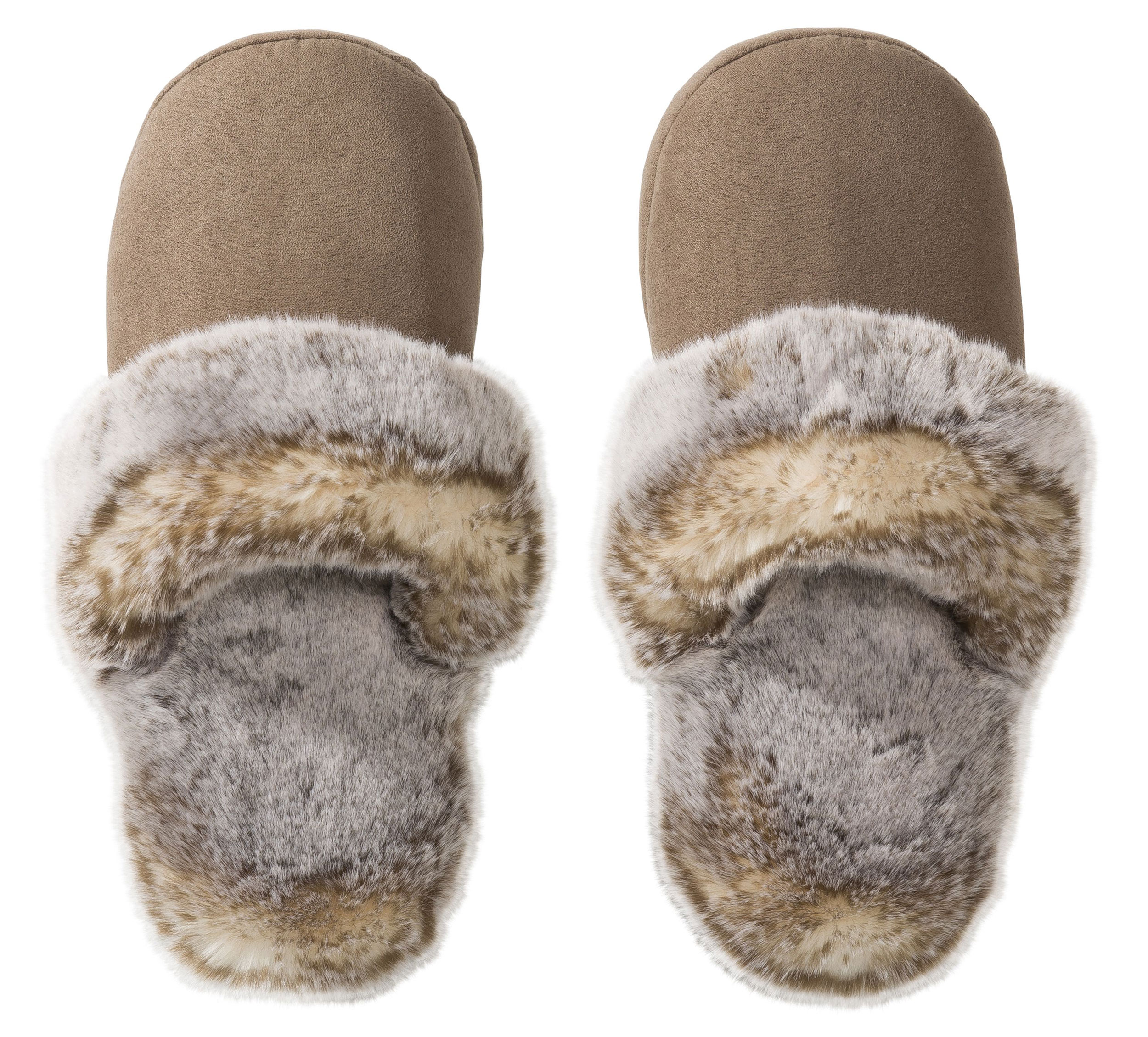 MONDOSlipper mit Fellimitat
