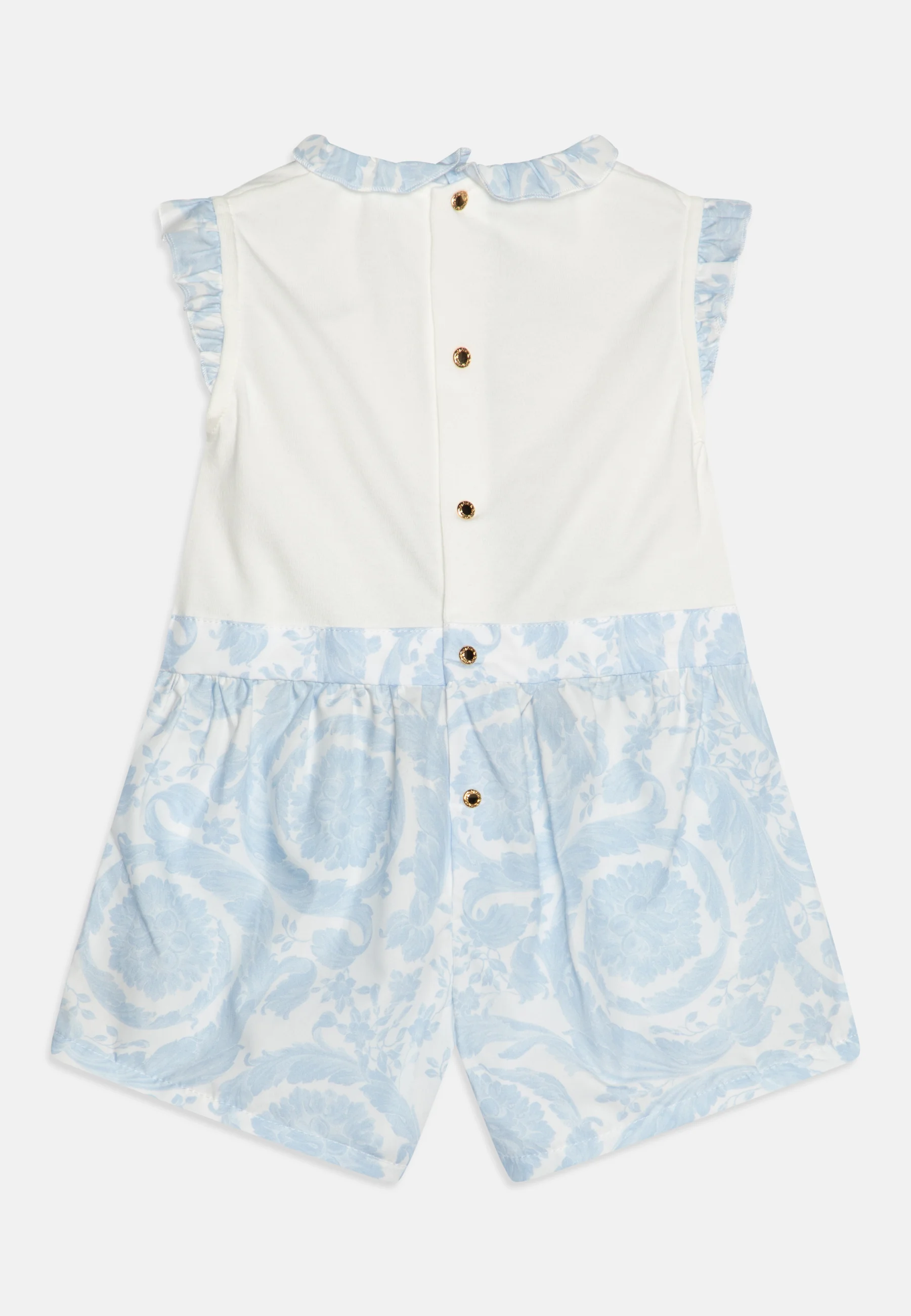 Versace Pelele infantil con estampado del logotipo Barroco unisex - Mono