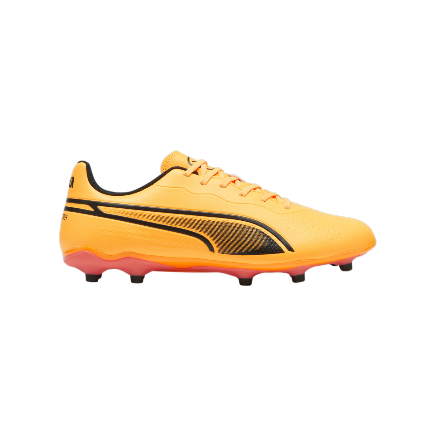 PUMA KING Match FG/AG Orange Schwarz F05