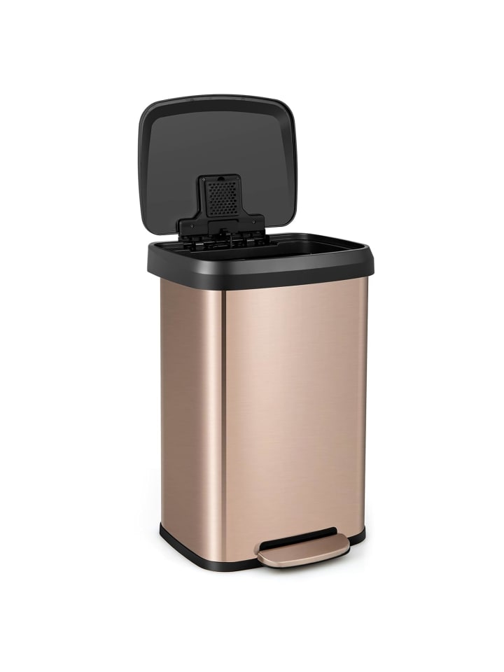 COSTWAY Mülleimer 50L in Gold günstig kaufen 41 cm