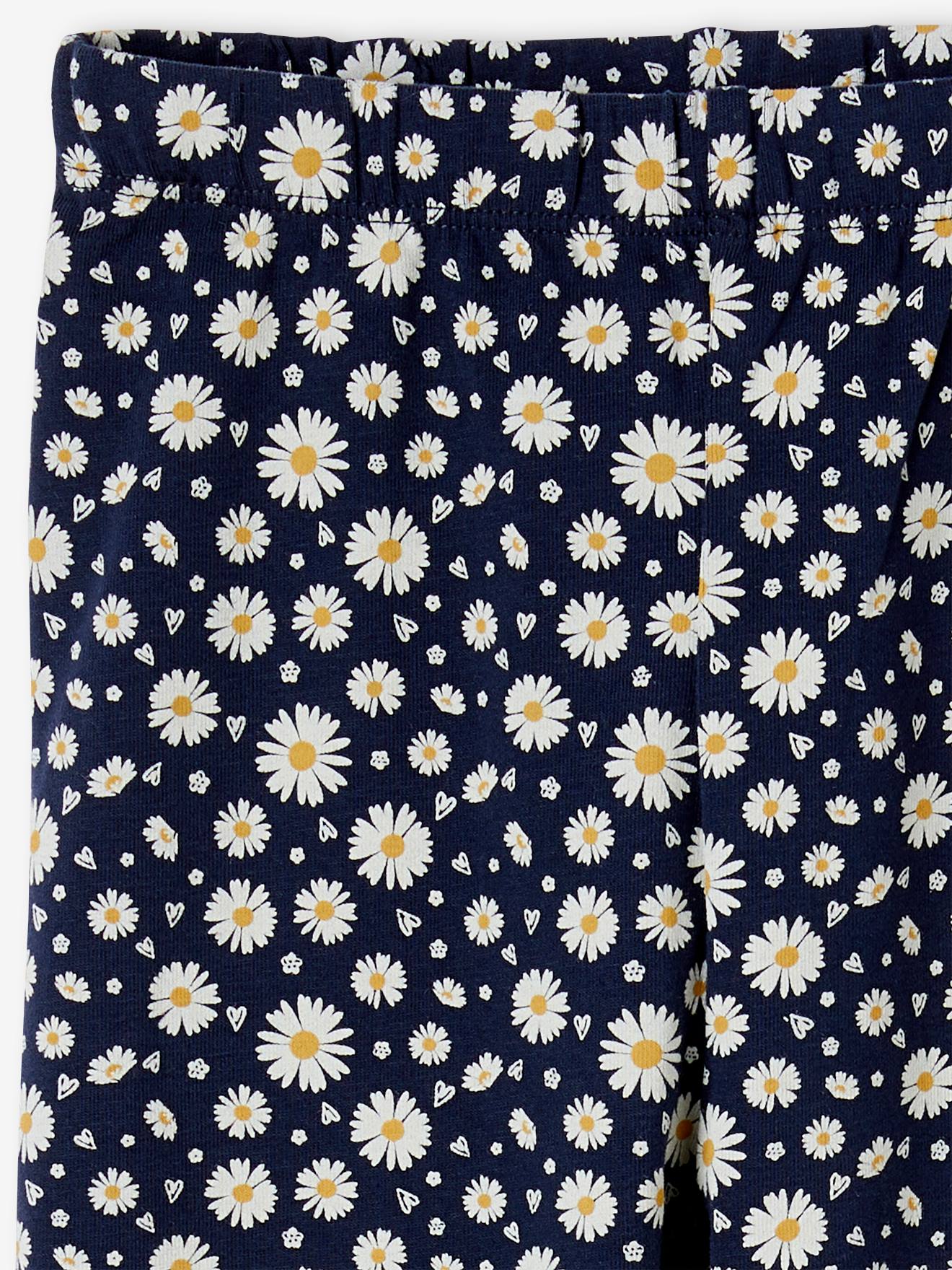 Vertbaudet 2er-Pack Mädchen 3/4-Leggings Oeko-Tex - anthrazit