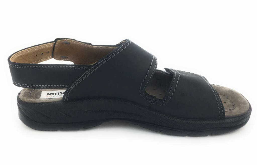 JOMOS Komfort Sandalen schwarz