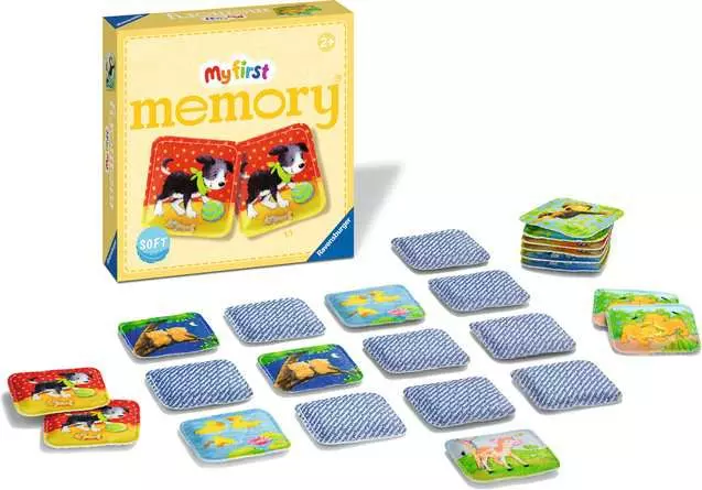 My first memory® Plüsch - Kinderspiel ab 2 Jahren