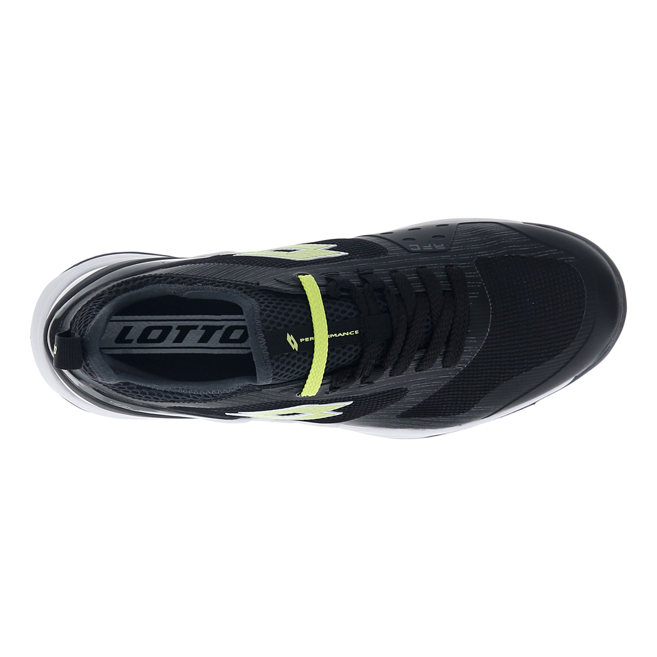 Mirage 200 Sandplatzschuh Herren - Schwarz, Limette