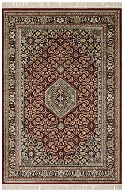 Teppich Kassandra, Home affaire, rechteckig, Höhe: 9 mm, Orient-Optik, mit Bordüre, Teppich, Kurzflor, Weich, Pflegeleicht