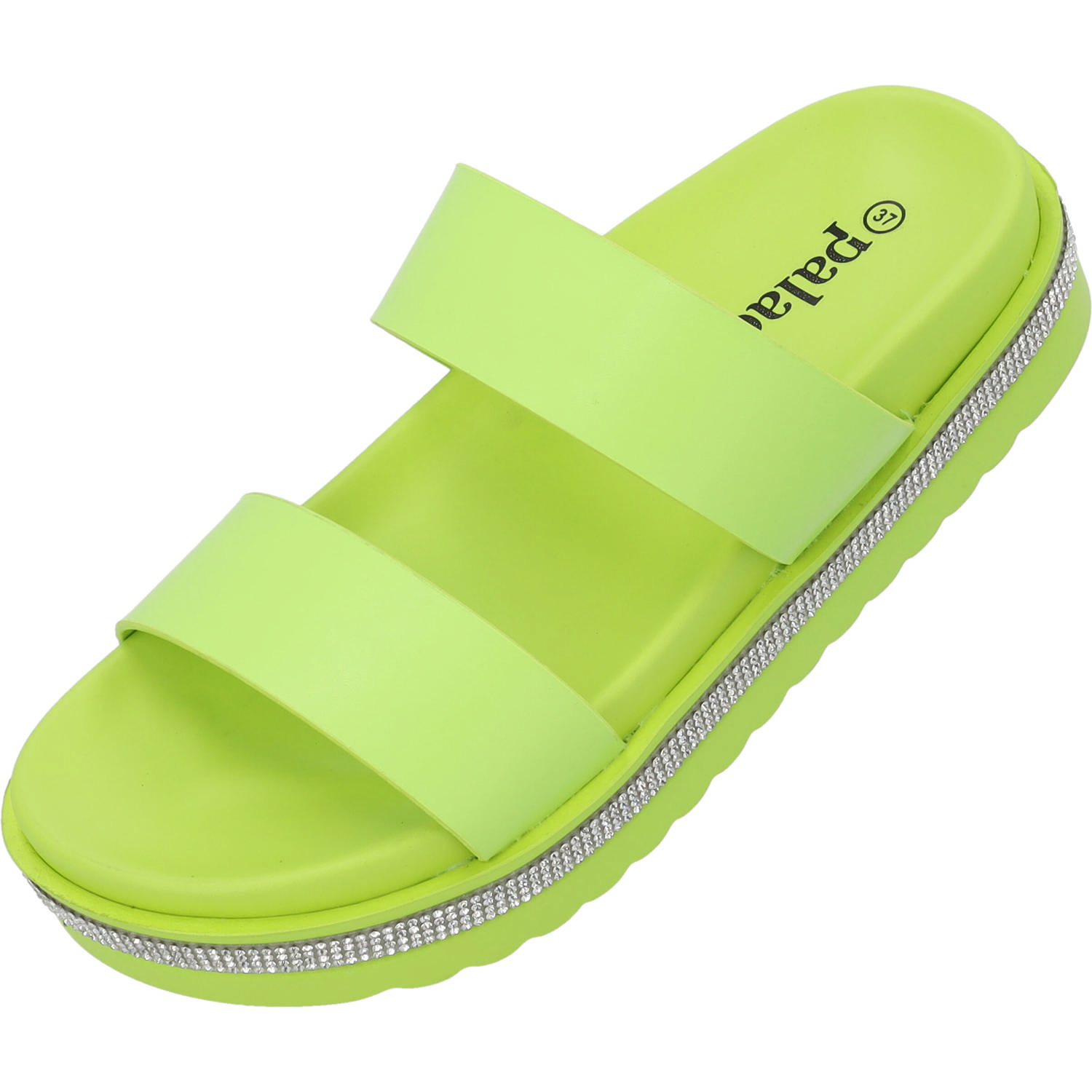 Palado Jolandi, Plateau-Pantoletten, Damen, Lime