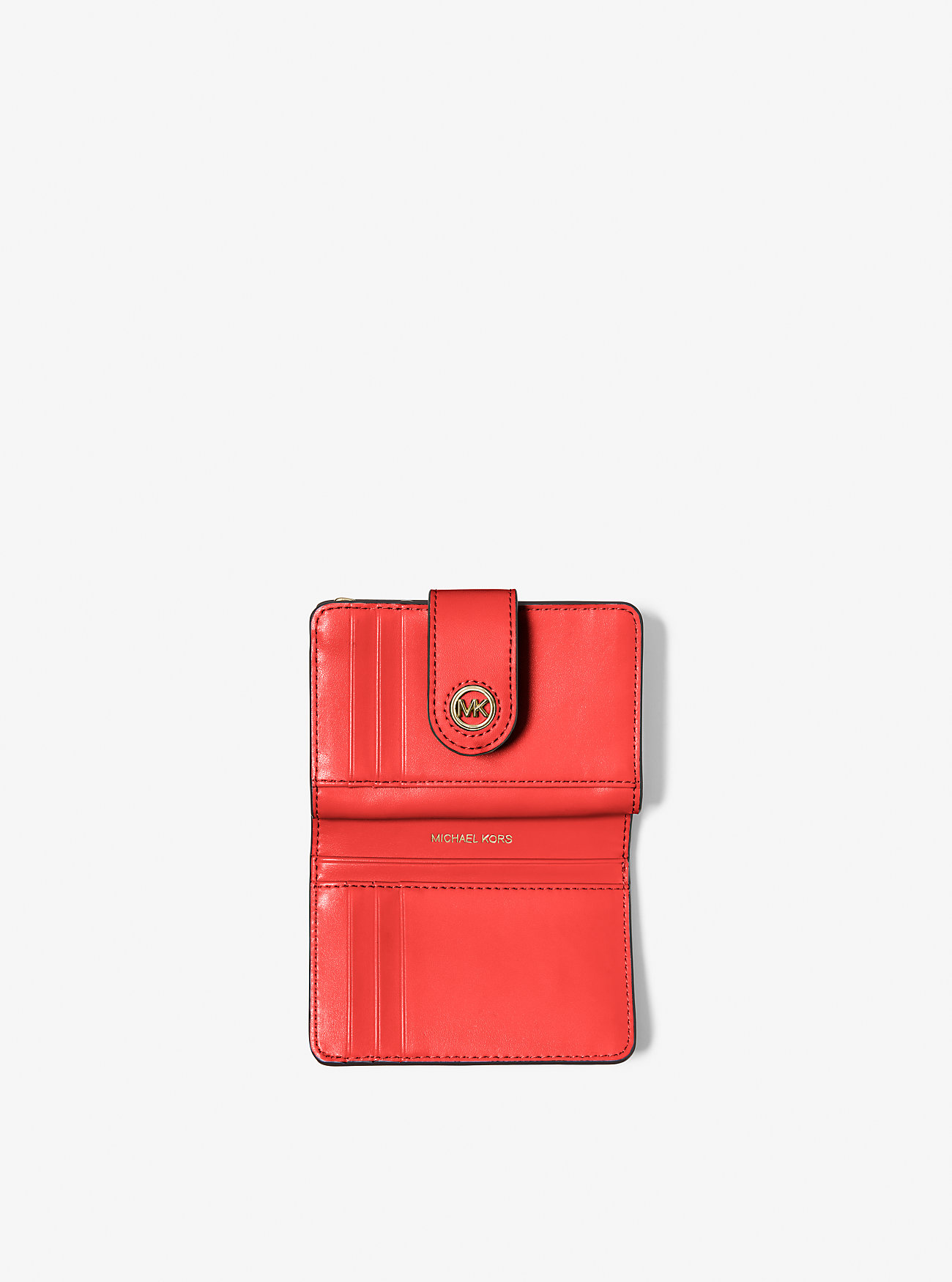 Mercer Liten Skinnlommebok - BURNT SIENNA