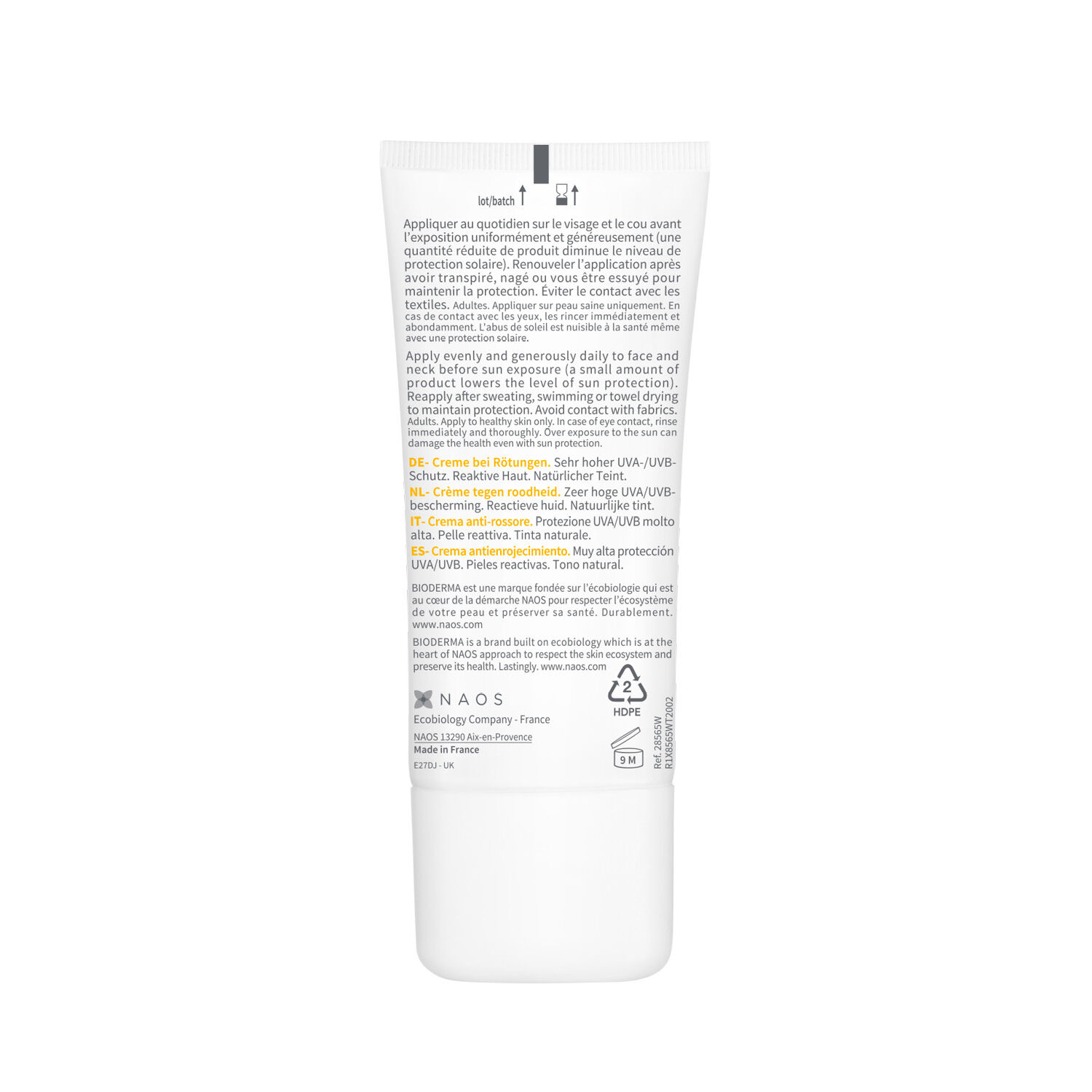 Bioderma Photoderm AR Crème Anti-Rougeurs, Peaux Réactives SPF50+ 30 ml