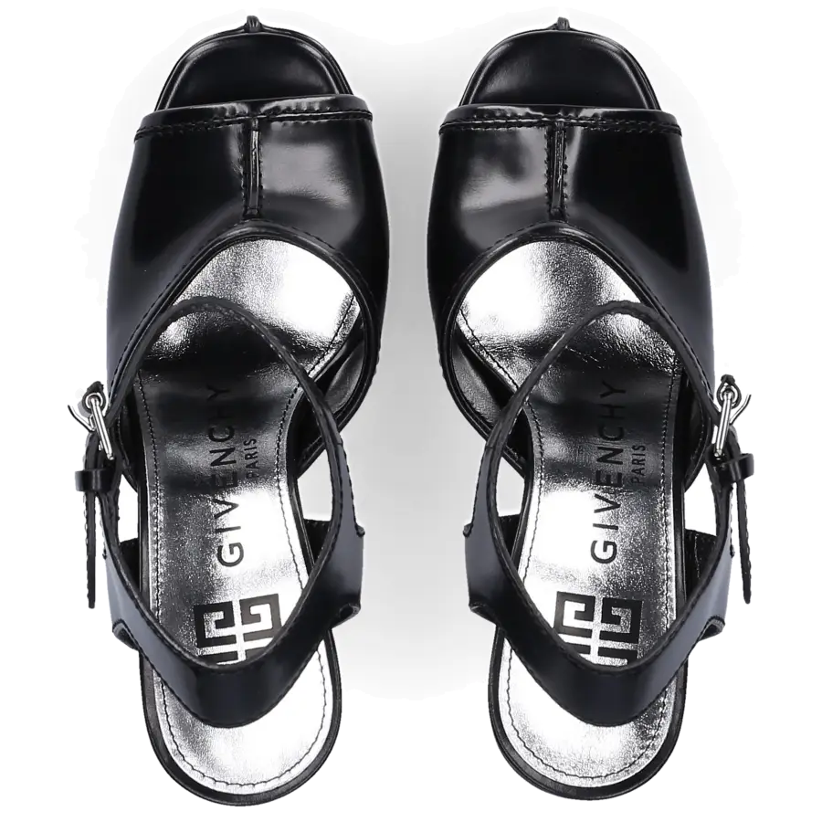 Givenchy - Sandaletten High Heels BE303 Kalbsleder - schwarz