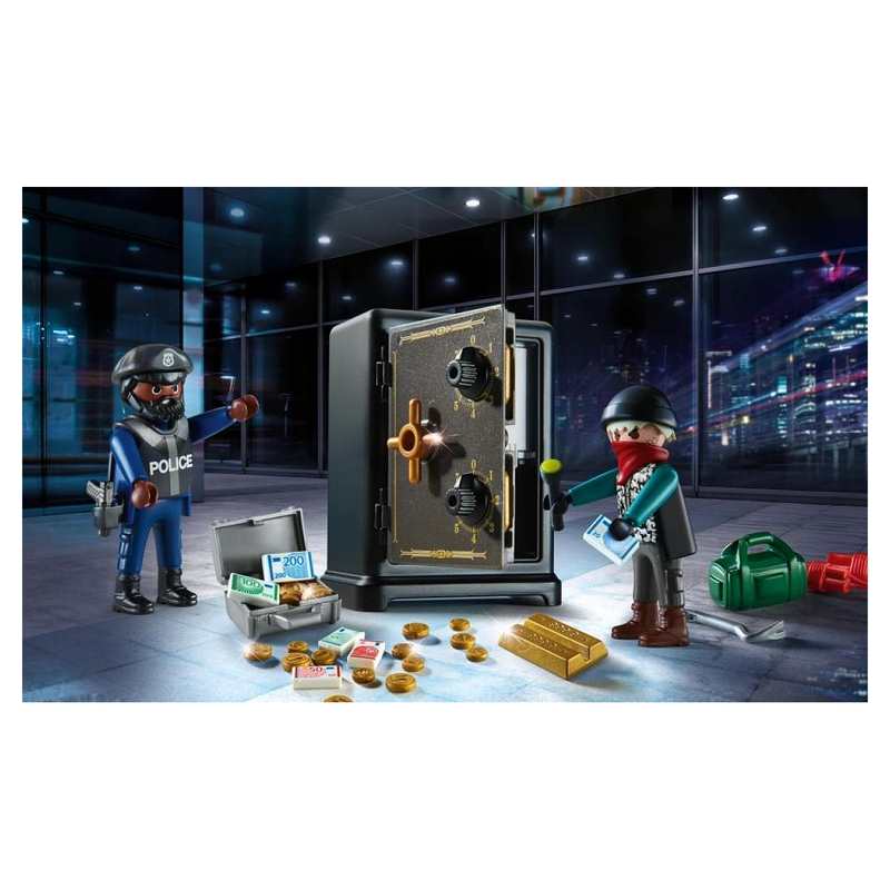 70908 Policier avec cambrioleur Playmobil City Action