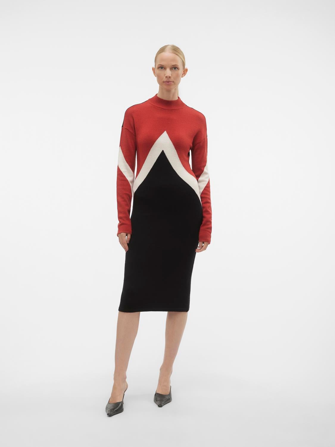 VMNANCY Langes Kleid