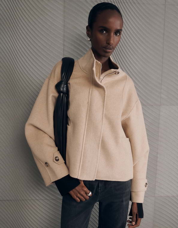 Kurzjacke Varah detail