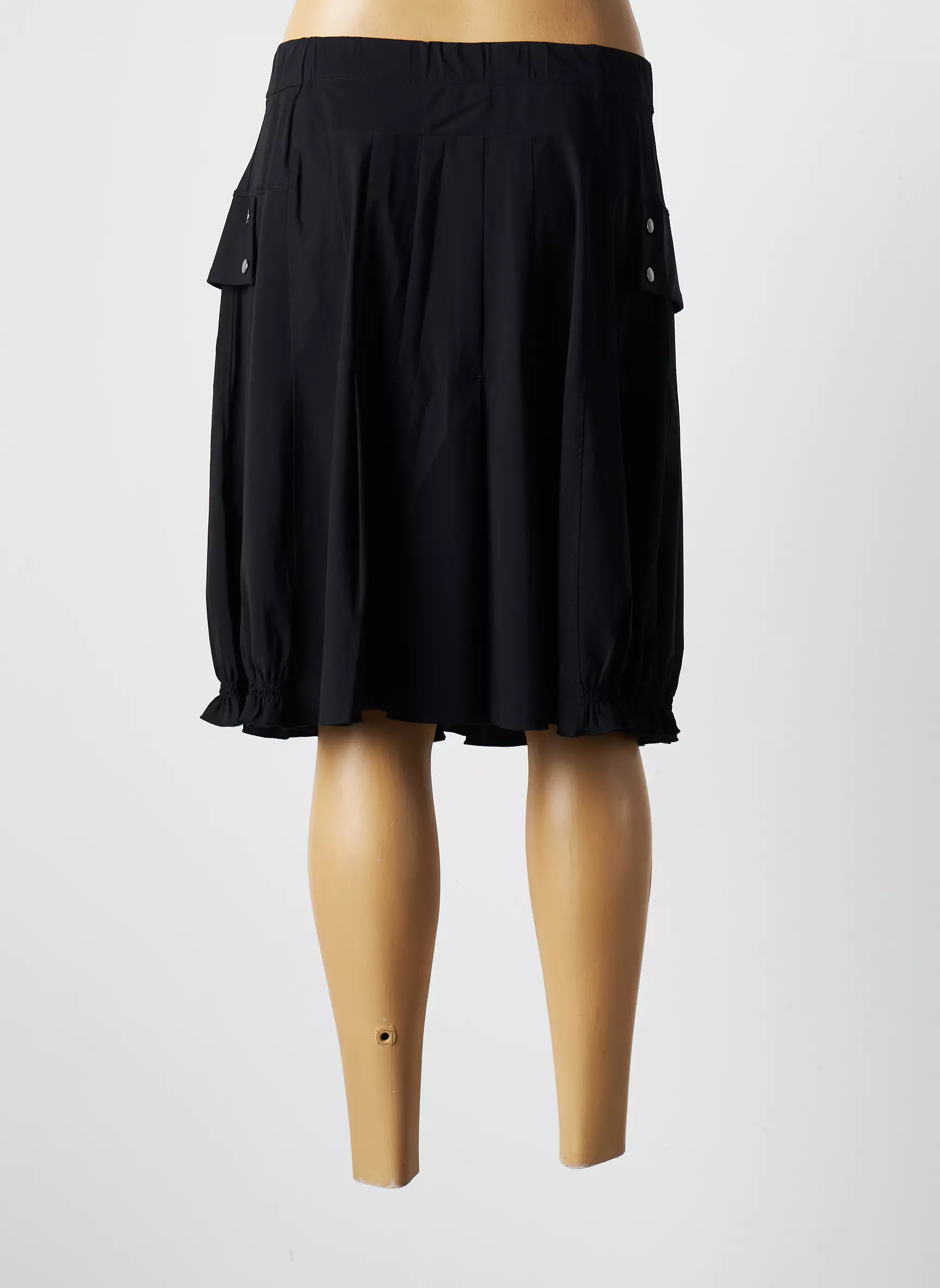 Platine Collection Jupes Mi Longues Femme couleur noir