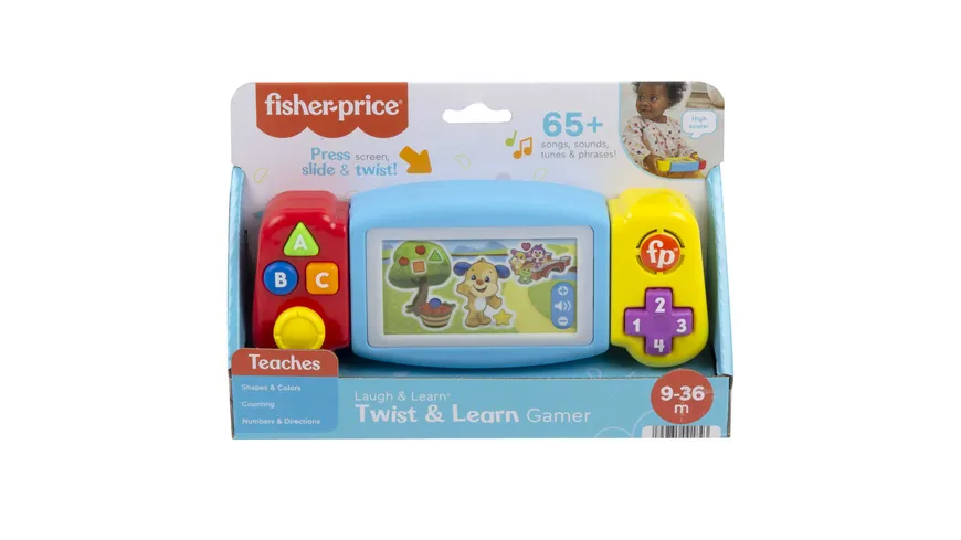 Fisher-Price motorisches Lernspielzeug mit Musik (Twist & Learn)