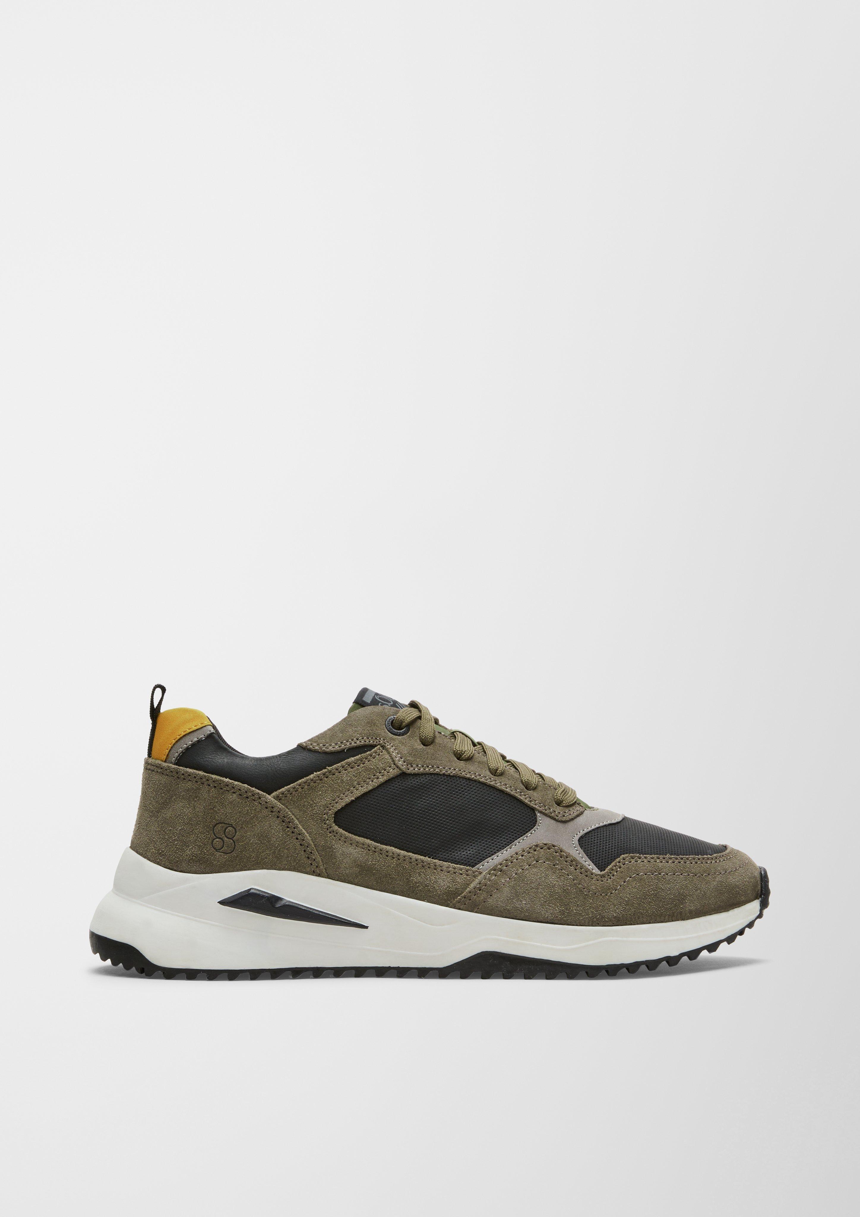 Sneaker aus Ledermix  6007303-730