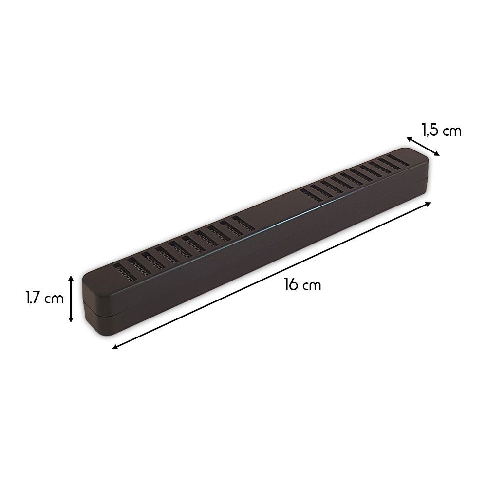 Coumo Humidor Befeuchter, lang, Zigarrenform, 25 Zigarren, Acrylpolymere