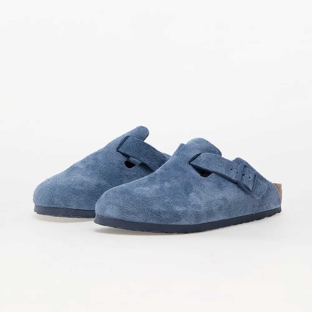 Birkenstock Boston BS Suede Leather 1026804 / blau