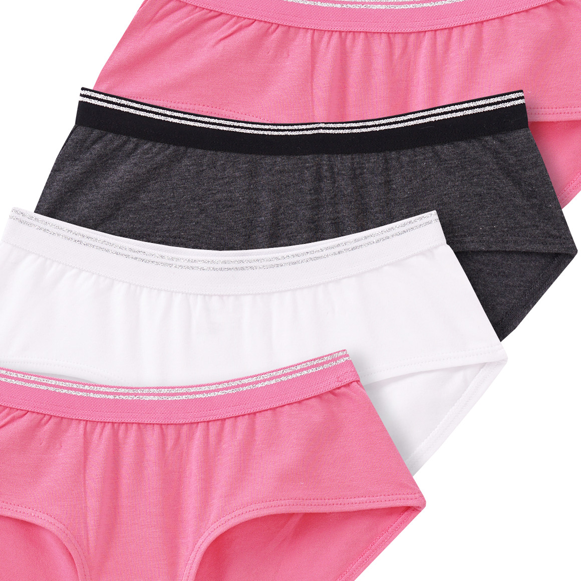 5 Mädchen Pantys mit Glitzergarn