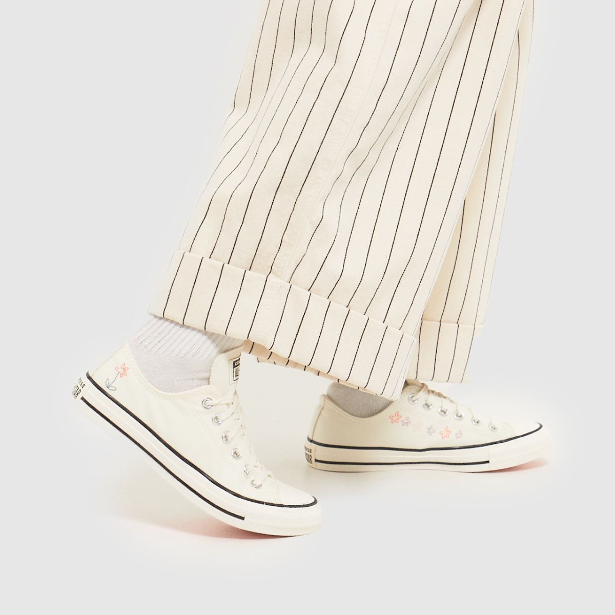 Converse All Star Ox Little Florals cipő fehér multiszínű